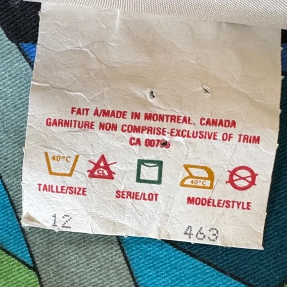 Charles Carroll New York!!Colorful Geometric Women's Jacket gorgeous! - Picture 7 of 7